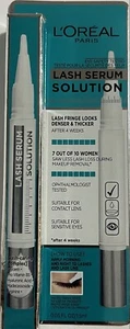 L’Oreal Paris Lash Serum Solution .05 oz. Fuller Lashes New - Picture 1 of 1