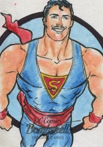 DC Comics Bombshells Series 2 Sketch Card By Cezar Razek