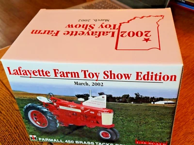 FARMALL 450 BRASS TACKS DEMONSTRATOR LAFAYETTE FARM SHOW 2002 - Image 1 of 4