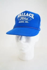 Sombrero de camionero vintage para concesionario Ford Hugo, está bien - Imagen 1 de 9