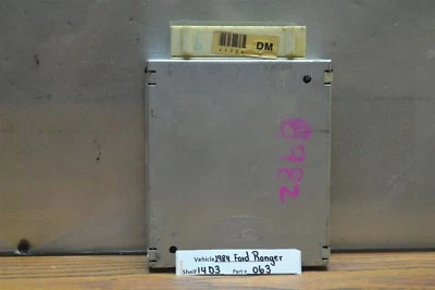 Módulo de control del motor Ford Ranger 1984 OEM E4LB14624AC ECU 63 14D3 Foto 1 de 4