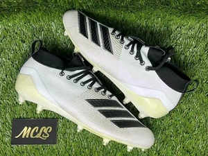 Adidas Adizero 8.0 Men's Size's Football Cleats White Black F35188 - Picture 1 of 7