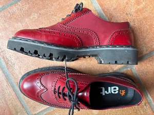The Art Company Budapester Damen Halbschuhe Echt Leder Weinrot 39 wie NEU - Bild 1 von 4