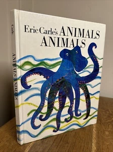 Eric Carle's Animals, Animals 1990 UK 1st/1st HB Hodder & Stoughton VGC - Picture 1 of 8
