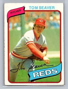 1980 Topps Tom Seaver #500 - Cincinnati Reds - EX to NEAR MINT - Picture 1 of 2