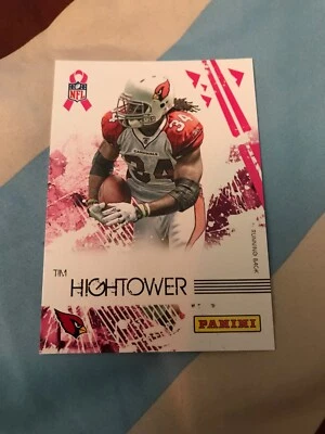 2010 Arizona Cardinals Tim Hightower #57 RARE Panini BREAST CANCER AWARENESS - Image 1 of 3