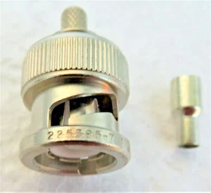 225395-7 AMP RF BNC STECKER STECKER CRIMP STECKER - Bild 1 von 4