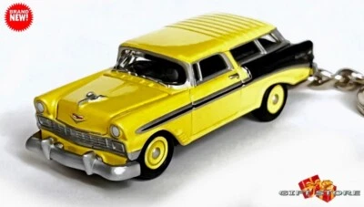 🎁🎁RARE KEYCHAIN 1955/1956/57 VANILLA CHEVY BELAIR NOMAD GREAT GIFT NOVELTY🎁🎁 - Image 1 of 4