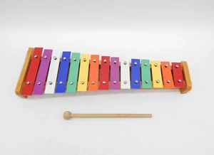 Glockenspiel Xylofon - ca. 40 cm - unkomplett (1x Stab fehlt) - Bild 1 von 3