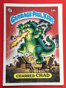 1985 Topps GBK Series 2 #54b Charred Chad 2 Star** Glossy Back EX - Picture 1 of 2