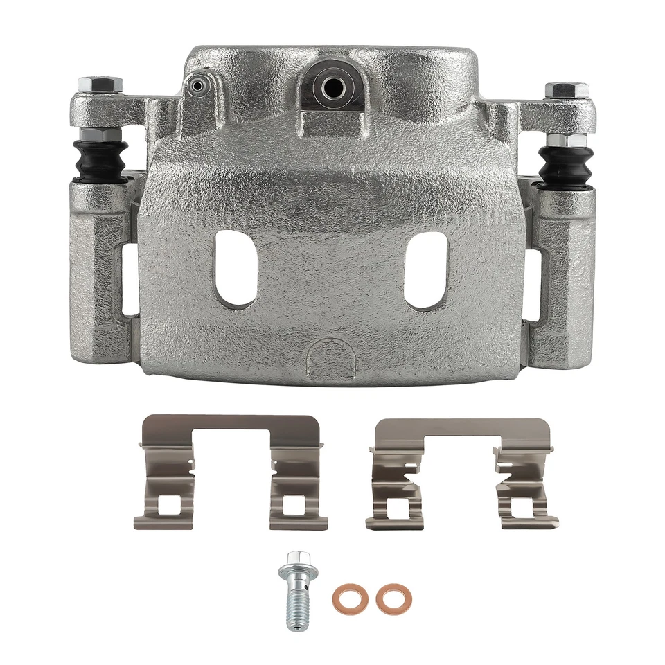 Pinza de freno delantera izquierda 1 pieza con soporte para Cadillac Escalade 2007 Escalade ESV Foto 1 de 4