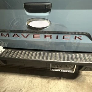 Black Red Tailgate Letter Decal For Maverick Emblem Rear 3D Sticker 2022-2025 - Bild 1 von 9