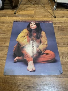 OZZY OSBOURNE BLACK SABBATH/METALLICA 15X21 VTG MAGAZINE CENTERFOLD POSTER PINUP - Picture 1 of 7
