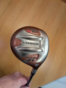 TaylorMade Titanium Raylor 21° 7-Wood Graphite Bubble Shaft R-Flex 42.5″ - GUC - Picture 1 of 10