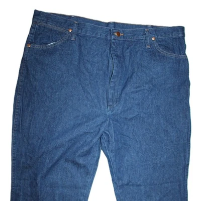 Wrangler 936PWD Cowboy Cut Slim Straight Jeans W42 L32 Hombre Denim Azul - Imagen 1 de 4