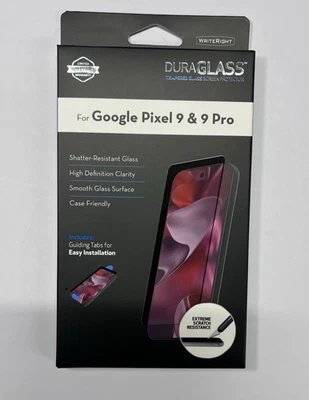 Google Pixel 9 & 9 Pro DuraGlass Shatter Resistant Screen Protector – New - Image 1 of 2