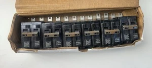 lot of (6) Siemens B215 BL 2 pole 15 amp Bolt on 120/240v Circuit Breaker - Picture 1 of 5