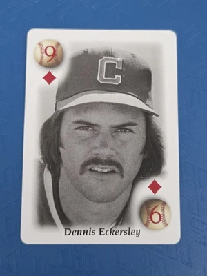 2000 U.S. Playing Card Co. All Century Team #9 Diamonds Dennis Eckersley Card 9H - Image 1 of 2