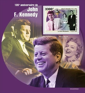 Niger - 2022 President John F. Kennedy - Stamp Souvenir Sheet - NIG220352b1 - Picture 1 of 1
