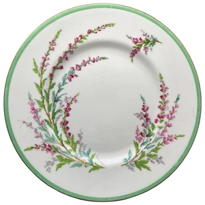 Vintage Royal Doulton Lunch 8” Plates “Bell Heather “ Percy Curnock Flowers - Picture 1 of 4