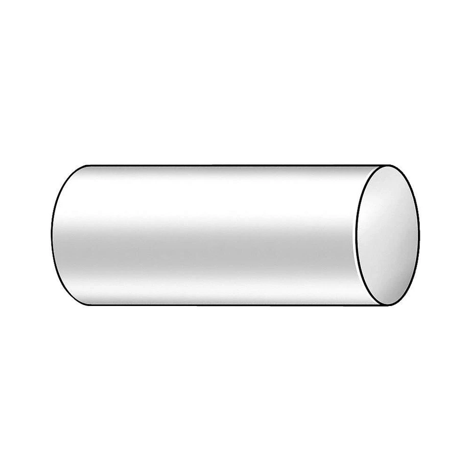 Barra de plástico 1upp6 aprobada por Grainger, nylon 6,6" de diámetro, 1 ftL, blanco roto 1UPP6 Foto 1 de 1