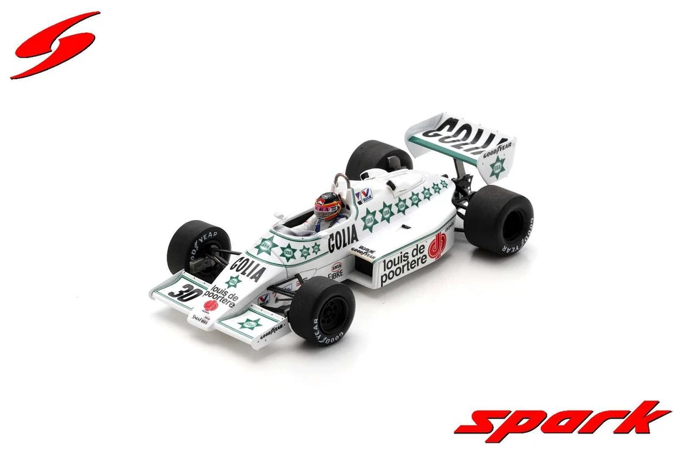 Spark S5797 1/43 Arrows A6 No.30 GP Italiano 1983 Thierry Boutsen Modello Auto