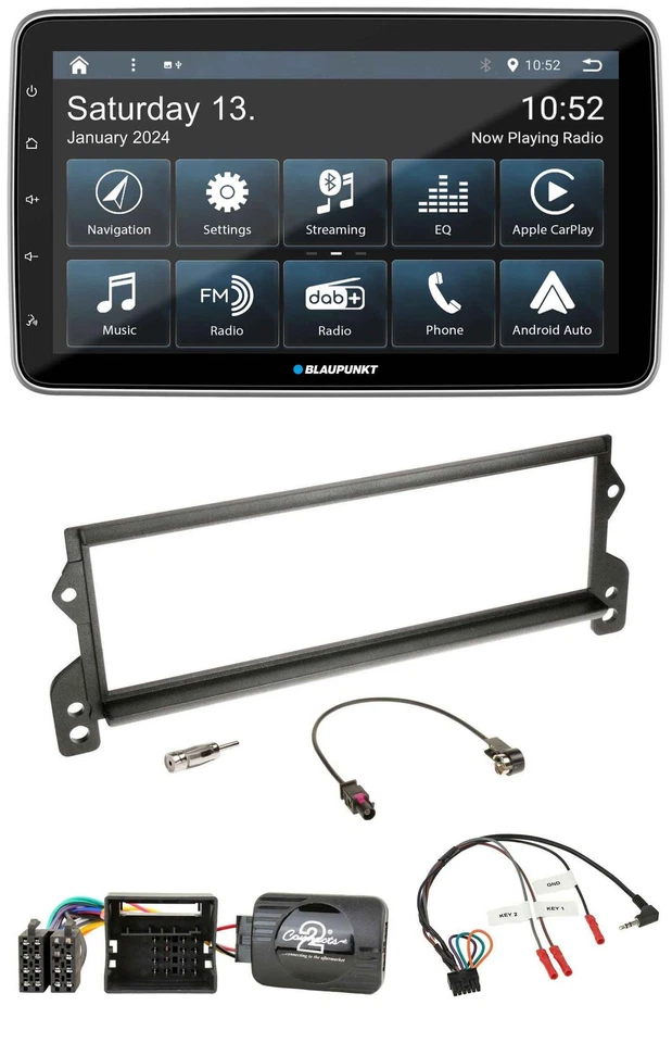 Blaupunkt USB DAB SD Lenkrad Bluetooth Autoradio für Mini (2001-2006 MOST) - Bild 1 von 4