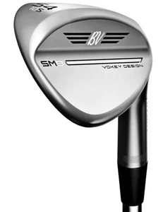 Left Hand Titleist Vokey SM9 Raw S Grind 54* Sand Wedge Stiff 54-10 MMT 105 VG - Picture 1 of 2
