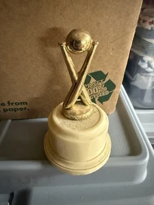 Vintage Baseball Player Trophy 1960’s USA Made Mini - Picture 1 of 2