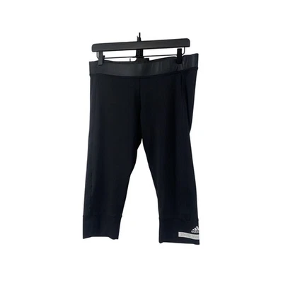 Leggings Cortos Stella McCartney x Adidas Climalite Negros Entrenamiento Talla Grande Foto 1 de 4