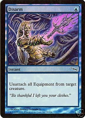 MTG - Mirrodin - Disarm - 2X - Foil - NM - Image 1 of 1