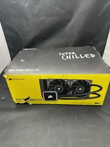 Corsair iCUE H100i RGB ELITE Liquid CPU Cooler (16 Dynamic RGB LEDs, 120mm AF EL - Picture 1 of 10