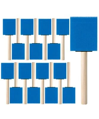 16 Pack 2 Inch Foam Paint Brushes for Staining Acrylic Varnishes DIY Crafts - Image 1 of 4