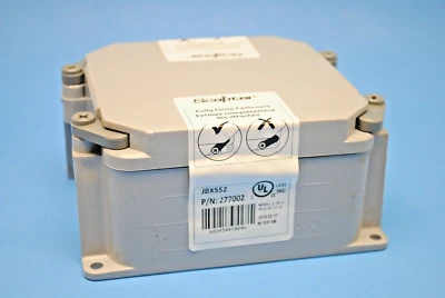 Scepter JBX552 5×5×2 PVC Electrical Junction Box Enclosure Outdoor