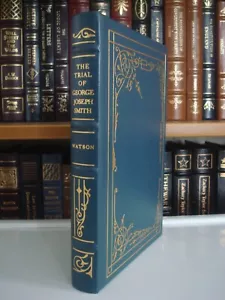 TRIAL OF GEORGE JOSEPH SMITH Watson Gryphon Notable Leather - Picture 1 of 1