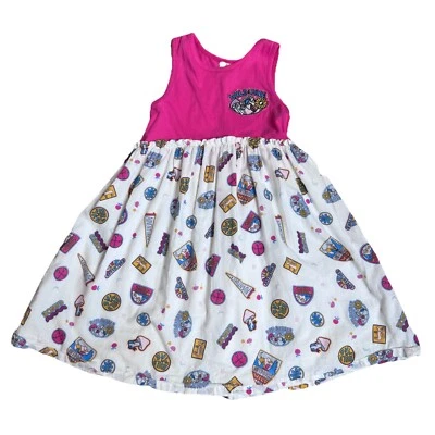 Vestido Tucker + Tate Niñas Aventura Solero Sin Mangas Talla 6 Algodón Rosa Foto 1 de 4