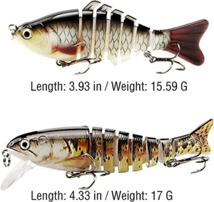 Fishing Lures Head Soft Plastic with Paddle Tail Swimbait Fishing Kit - Picture 1 of 6