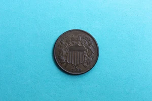 1869 Two Cent Piece #P00660 - Picture 1 of 2