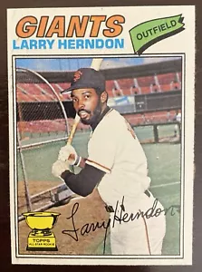 1977 TOPPS LARRY HERNDON #397 ALL-STAR ROOKIE *NM* - Picture 1 of 2