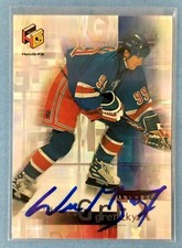 Wayne gretzky autographed Upper Deck HoloGrFx card NYR #GG12 JSA Authenticated🔥
