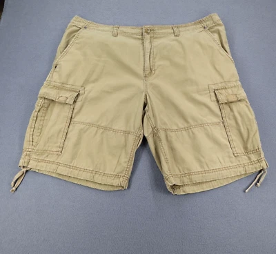 Pantalones Cortos Carga Ocean Pacific Paracaidista Para Hombre Talla 42 Marrón Rip Stop Exterior 11" Foto 1 de 4