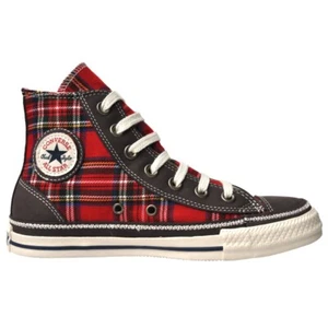Converse EU 38 UK 5,5 Chucks Rot Bra Kariert Tartan Limited Edition Chuck Taylor - Bild 1 von 2