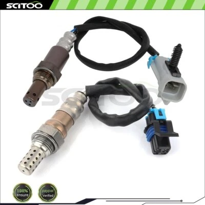 2pcs O2 Oxygen 02 Sensor for 2001-04 Chevrolet Impala 3.4L Upstream + Downstream - Image 1 of 4
