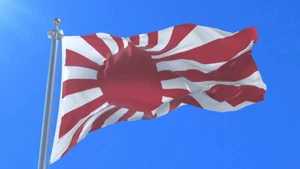 NEW JAPAN RISING SUN 2x3ft FLAG superior quality fade resist us seller - Bild 1 von 3