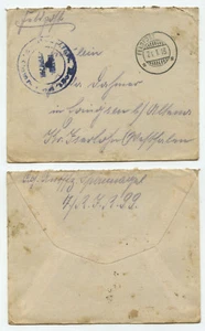 42951 - Feldpostbrief - 24.1.1918 nach Evingsen b. Altena - Bild 1 von 1