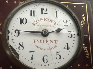 🔴 ROSKOPF orologio tasca uomo da revisionare parti vintage N 24 - Imagen 1 de 8