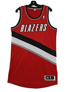 Portland Trail Blazers adidas Rev 30 NBA Game Jersey Pro Cut L +2 BLANK Large