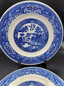 Royal China Willow Ware 9 inch Plates - Picture 1 of 5