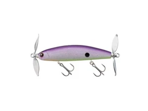 Tiemco Prop Pepper Jr #449 Twilight Shad bass topwater double prop from Japan - Picture 1 of 1