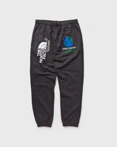 The North Face x Online Ceramics Graphic Print Black Regrind Sweatpants Sz Large - Picture 1 of 10